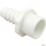 Barb Adapter, 1" Spigot / 3/4" Slip x 3/4" Barb